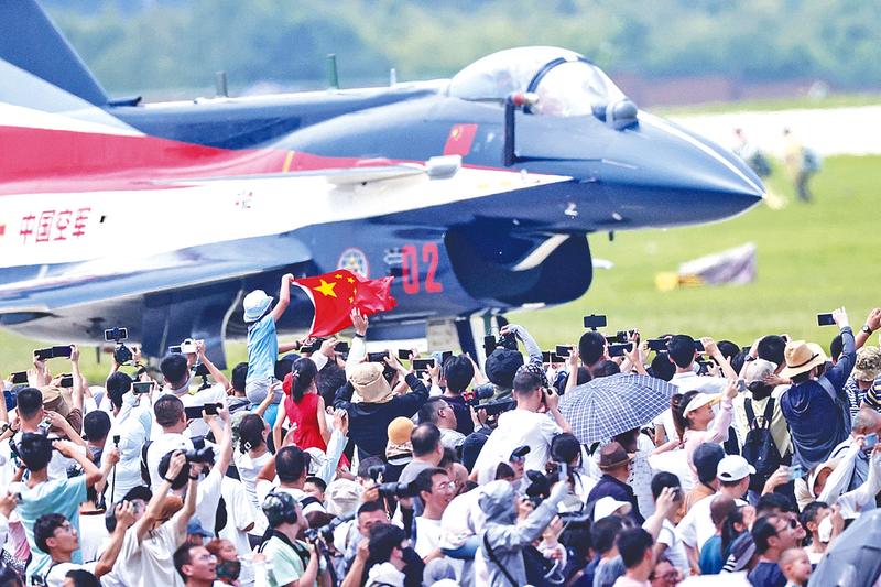 漂亮小姐日逼视频长春航空展迎来首个公众日